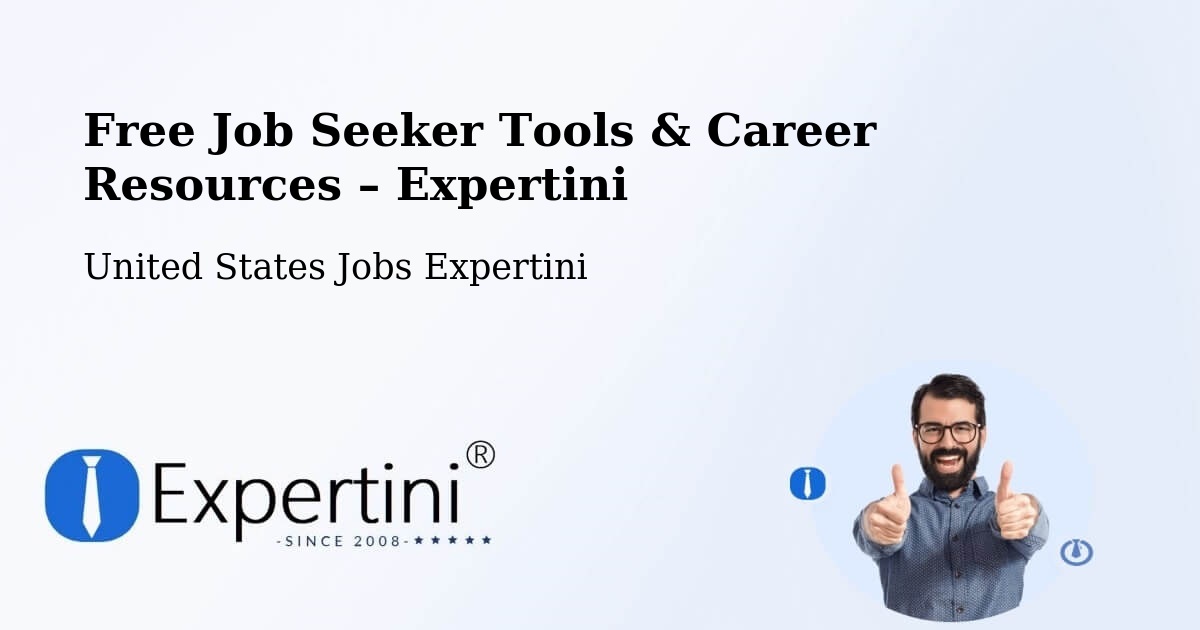 Free Job Seeker Tools & Career Resources – Garner - Garner, United States Jobs Expertini